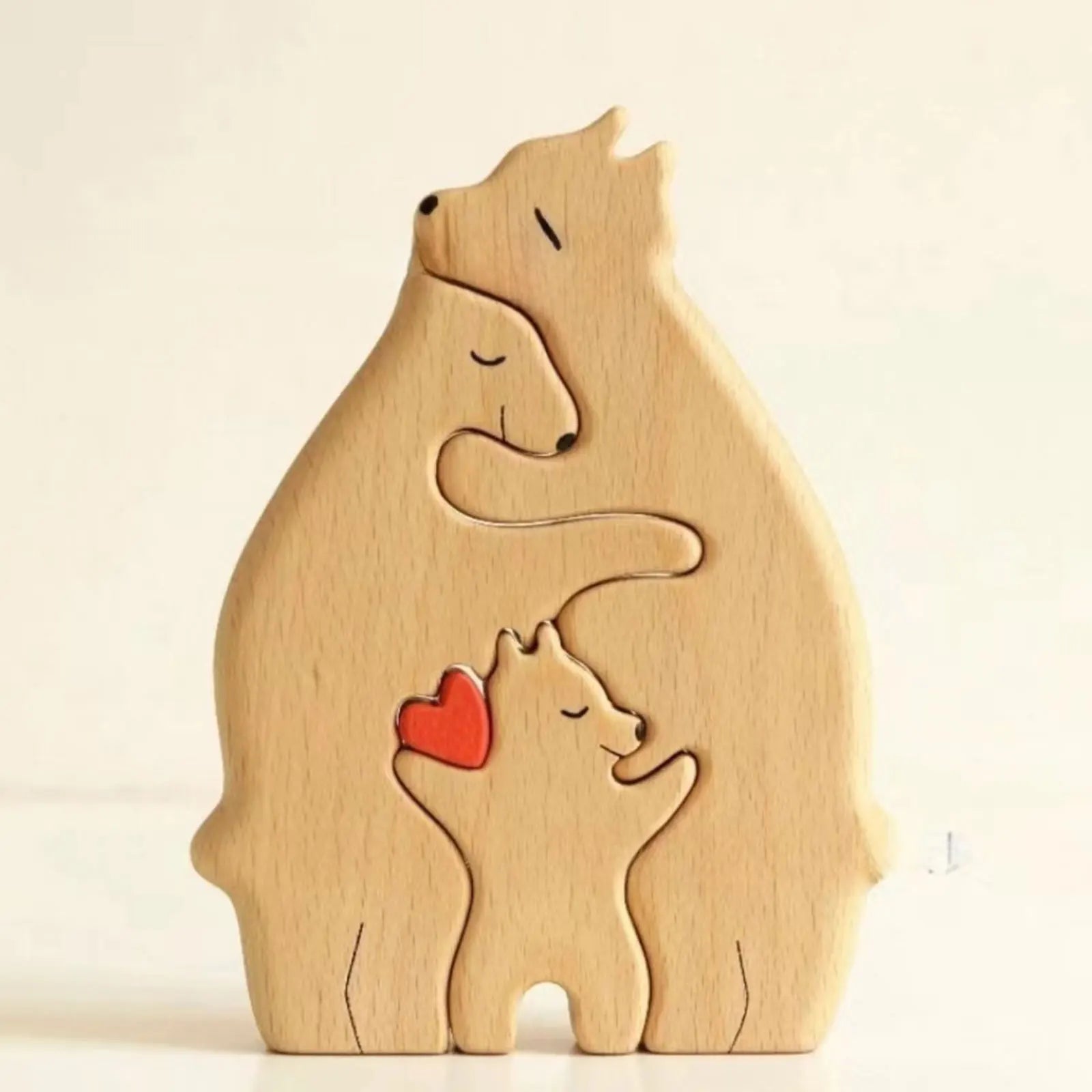 Loving Bears Sammanlänkade Pusseldekor | Veska