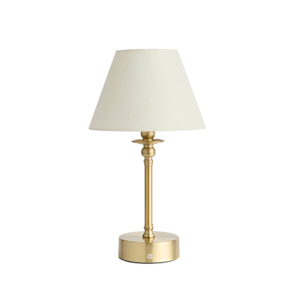 Lucille Ornate LED Laddningsbar Trådlös Lampa - Mässing | Veska