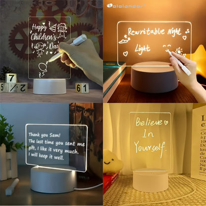 LumiBoard – Stilig LED Bordslampa med Pennahållare Veska