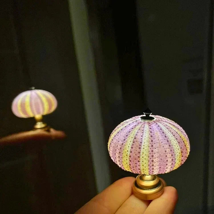 LumiCraft – Unik DIY bordslampa med naturlig snäcka för en mysig dekoration | Veska