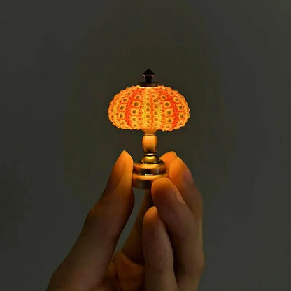 LumiCraft – Unik DIY bordslampa med naturlig snäcka för en mysig dekoration | Veska Maritim Nattlampa