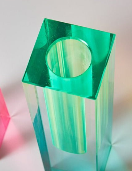 LumiForm Prisma Akryl Vaso & Organizer med Modern Design | Veska