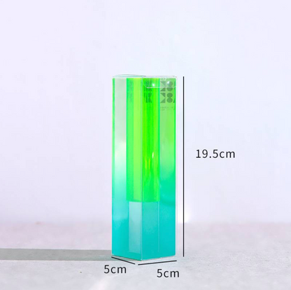 LumiForm Prisma Akryl Vaso & Organizer med Modern Design | Veska