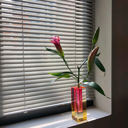 LumiForm Prisma Akryl Vaso & Organizer med Modern Design | Veska
