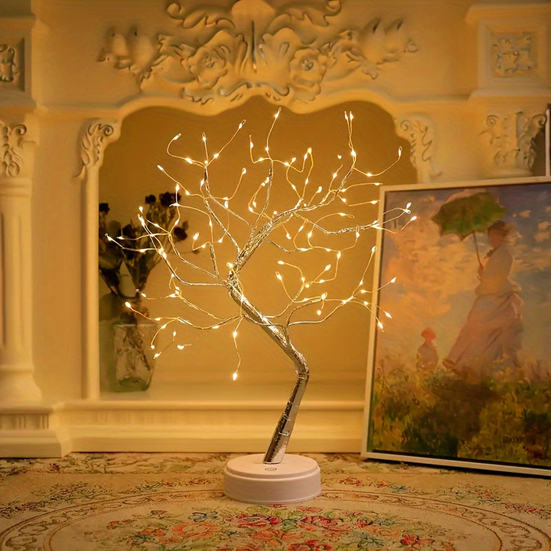 LuminaTree - Dekorativ LED Bonsai Bordslampa Veska