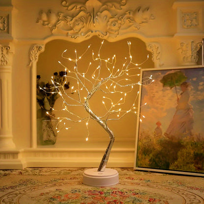 LuminaTree - Dekorativ LED Bonsai Bordslampa Veska