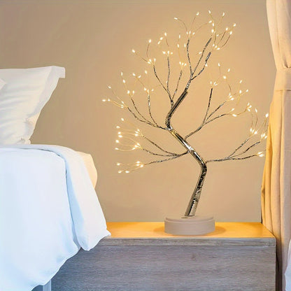 LuminaTree - Dekorativ LED Bonsai Bordslampa Veska