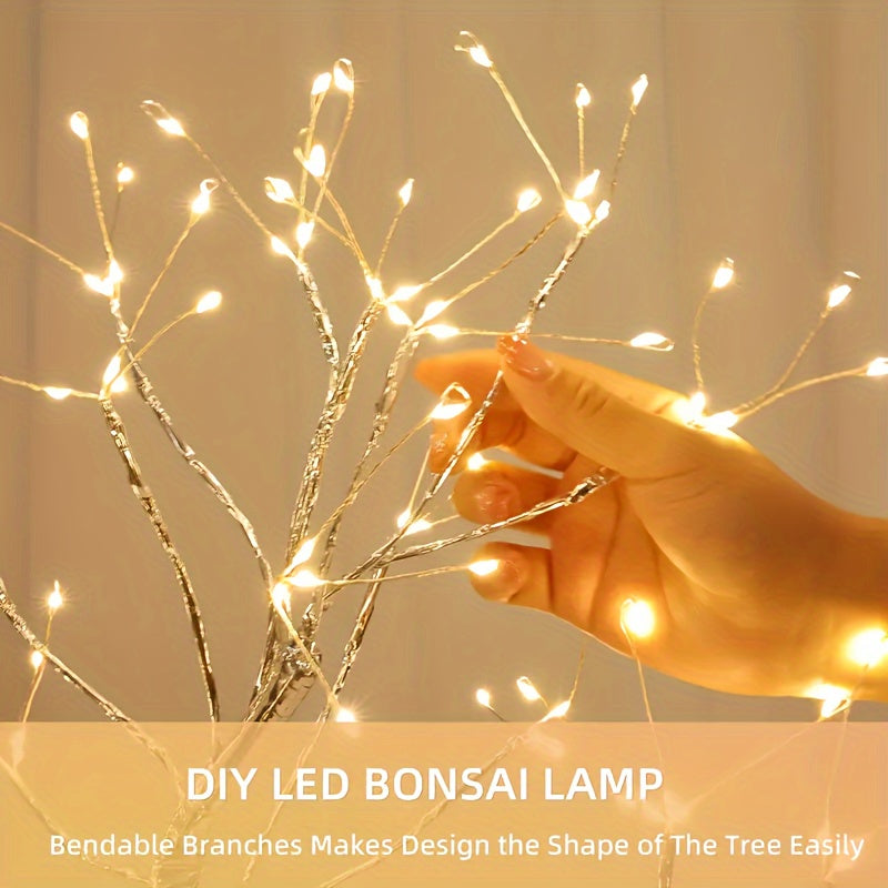 LuminaTree - Dekorativ LED Bonsai Bordslampa Veska
