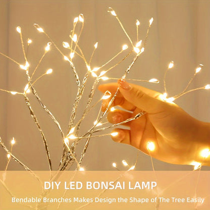 LuminaTree - Dekorativ LED Bonsai Bordslampa Veska