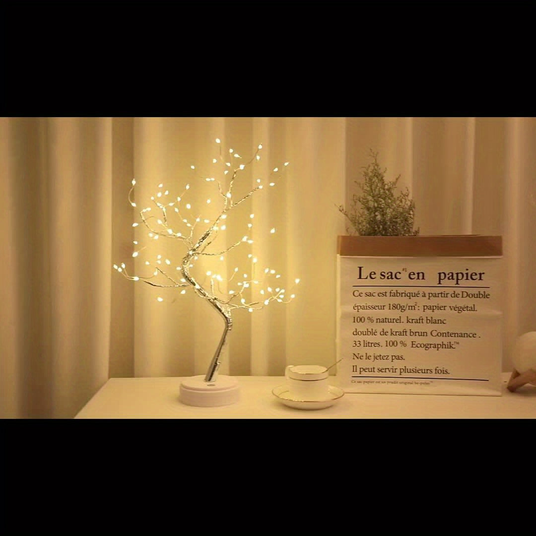 LuminaTree - Dekorativ LED Bonsai Bordslampa Veska