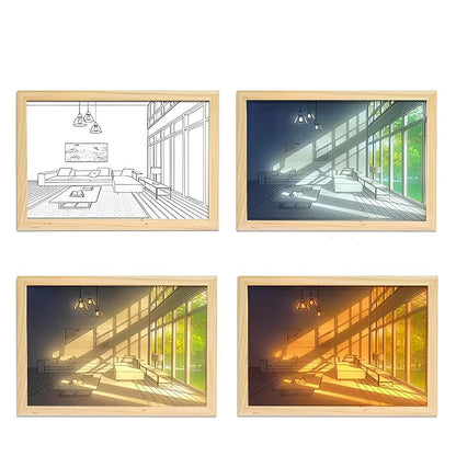 Luminous Landscapes Ljus Konst Dekor | Veska Solig Dag