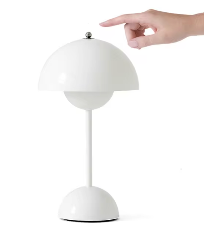 Luminous Waves LED Bordslampa Veska Vit
