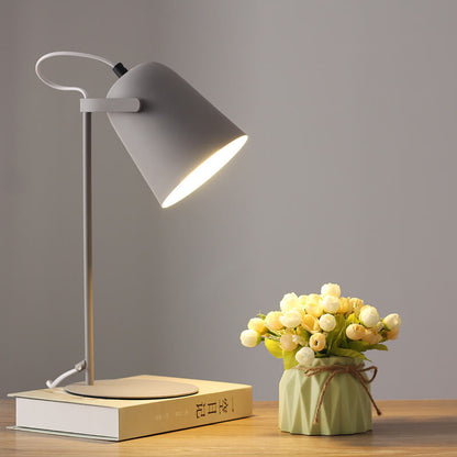 LumiTouch – Minimalistisk bordslampa med stativbas och touchkontroll Veska Grå