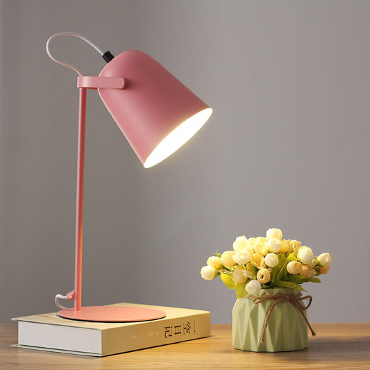 LumiTouch – Minimalistisk bordslampa med stativbas och touchkontroll Veska Rosa
