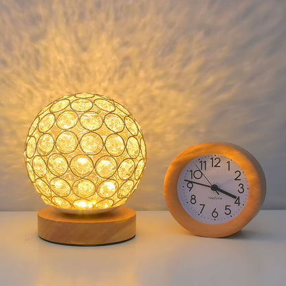 LumoAura USB LED Bordslampa | Uppladdningsbar | Varmt Ljus | Minimalistisk Design för Hem | Veska