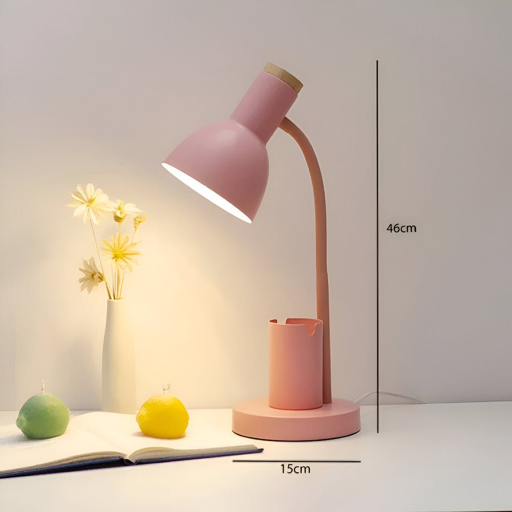LumoDesk – LED skrivbordslampa med pennhållare för organisering och belysning | Veska