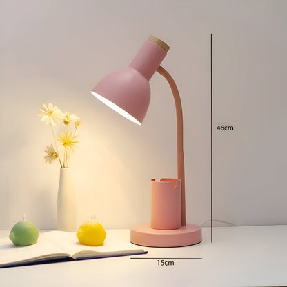 LumoDesk – LED skrivbordslampa med pennhållare för organisering och belysning | Veska