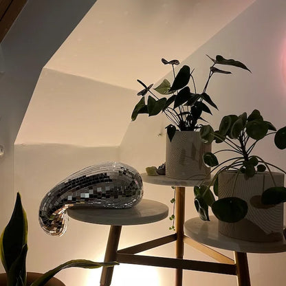 Lunar - Disco Smält | Futuristisk Konstnärlig Belysningslösning | Veska