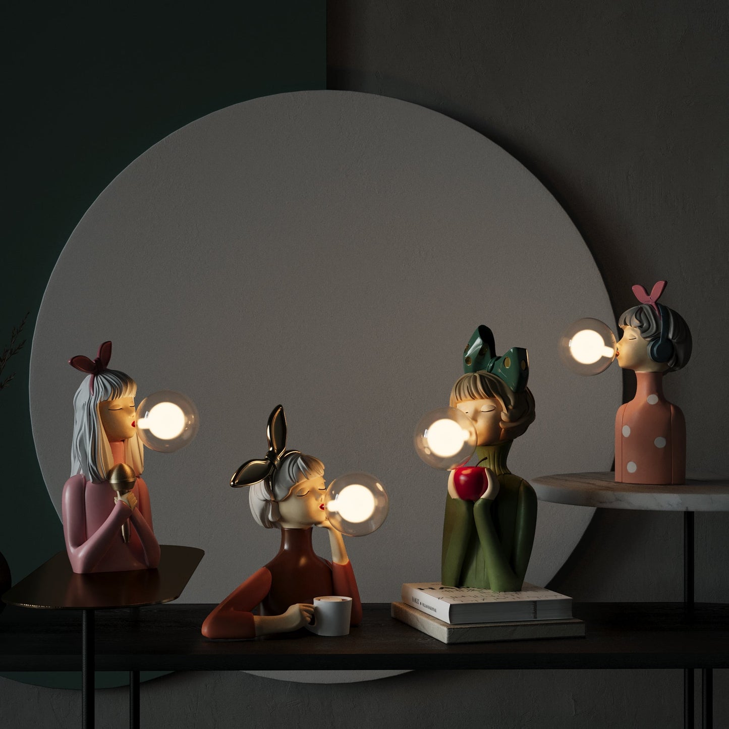 Luxe Bordslampa för Stiliga Interiörer - EleganceCraft | Veska