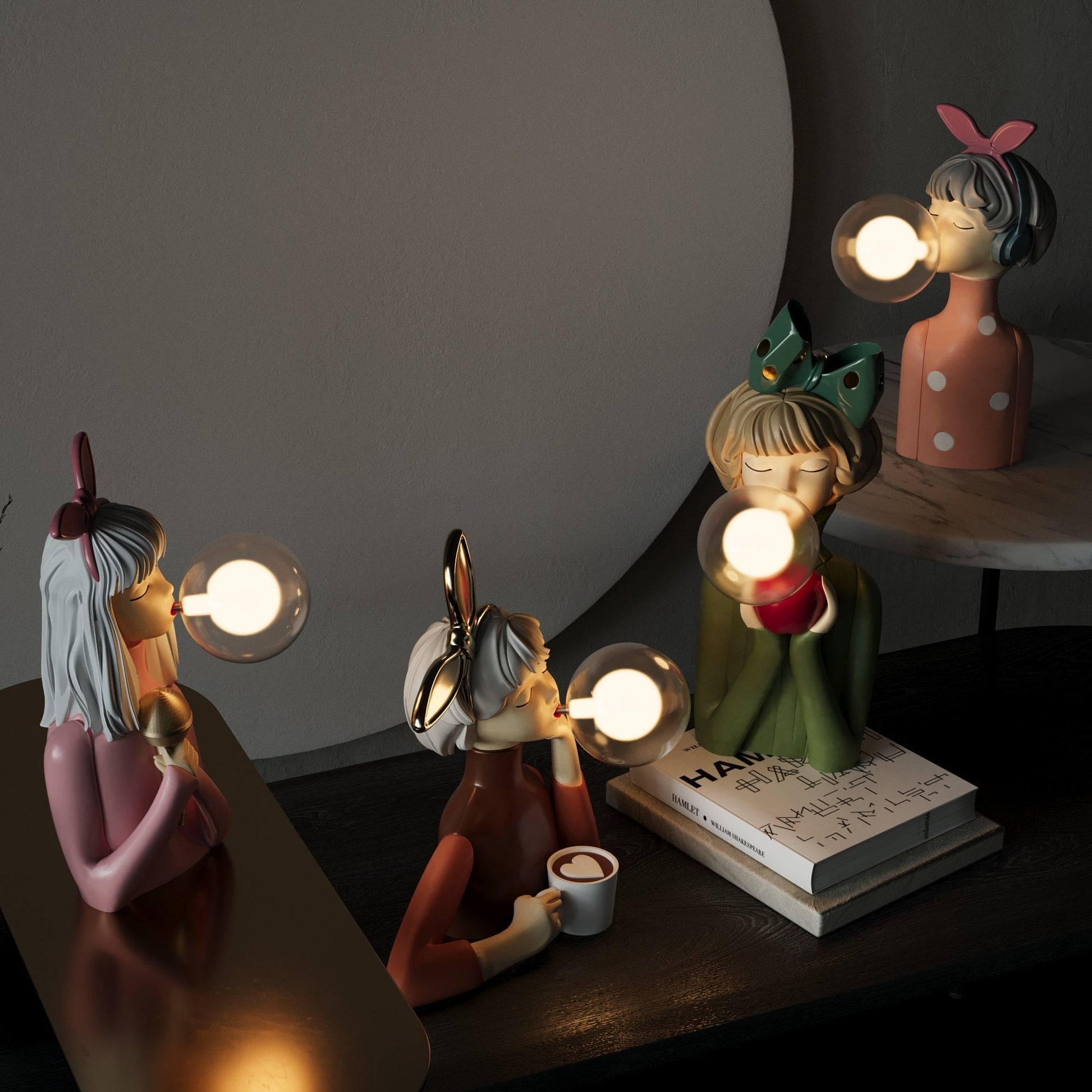 Luxe Bordslampa för Stiliga Interiörer - EleganceCraft | Veska