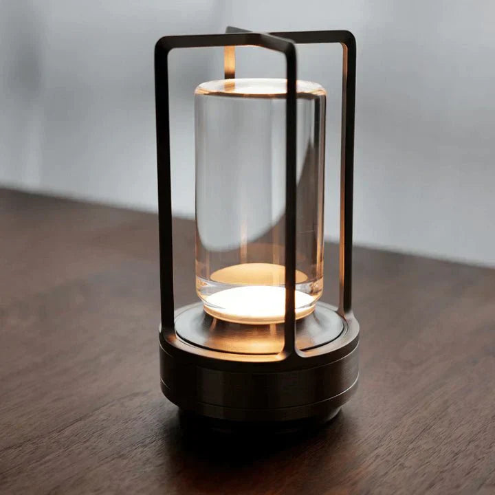 Luxe Crystal Bordslampa - LumiCrystal | Veska Svart