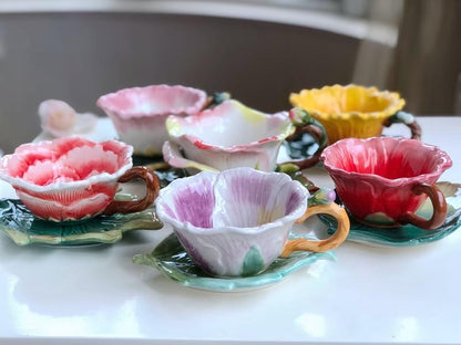 Lyxig Blomma Kopp | Veska