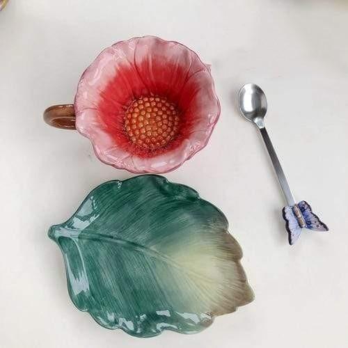 Lyxig Blomma Kopp | Veska A
