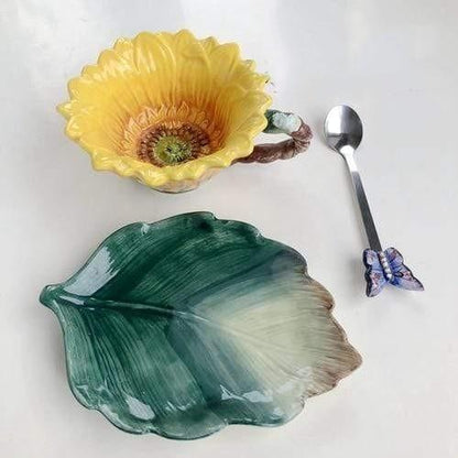 Lyxig Blomma Kopp | Veska D
