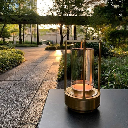 Lyxig och Elegant Trådlös Bordslampa | AuraLux | Veska