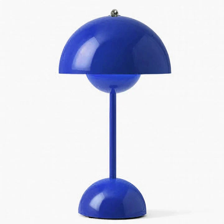 Lyxig samtida nordisk bordslampa | Veska Mörkblå