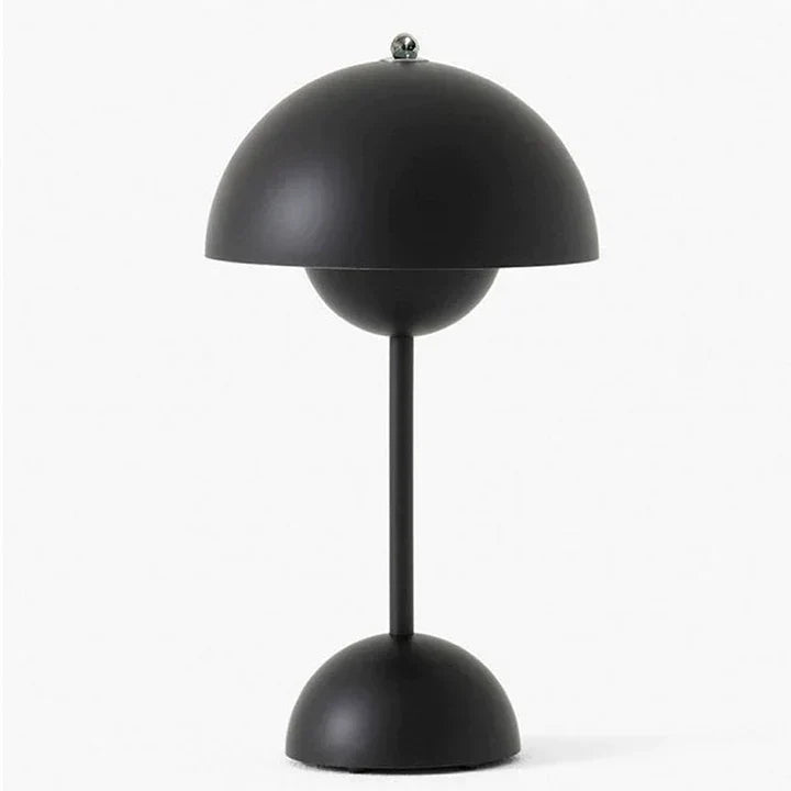 Lyxig samtida nordisk bordslampa | Veska Svart