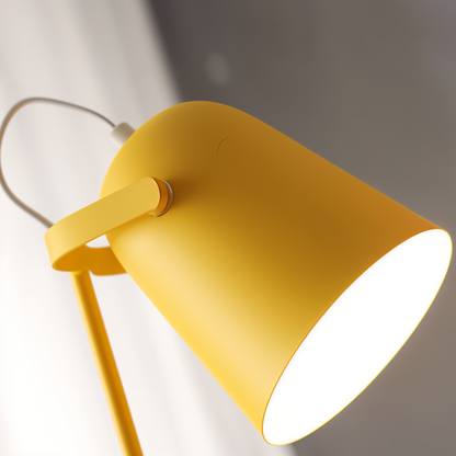 Macaron Bordsbelysning - Nordisk Gul Skrivbordslampa - Justerbar Lampa | Veska