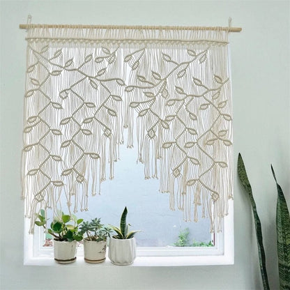 Macrame Leaf Gardin | Veska