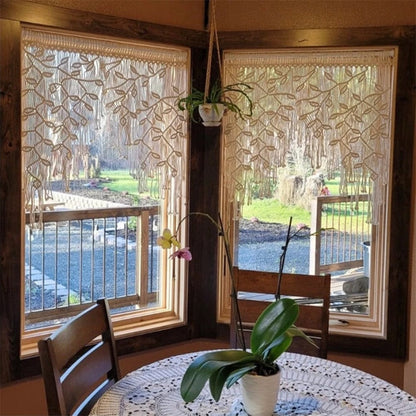 Macrame Leaf Gardin | Veska