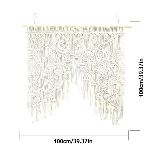 Macrame Leaf Gardin | Veska