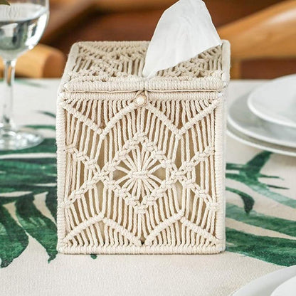 Macrame Servettlåda | Veska
