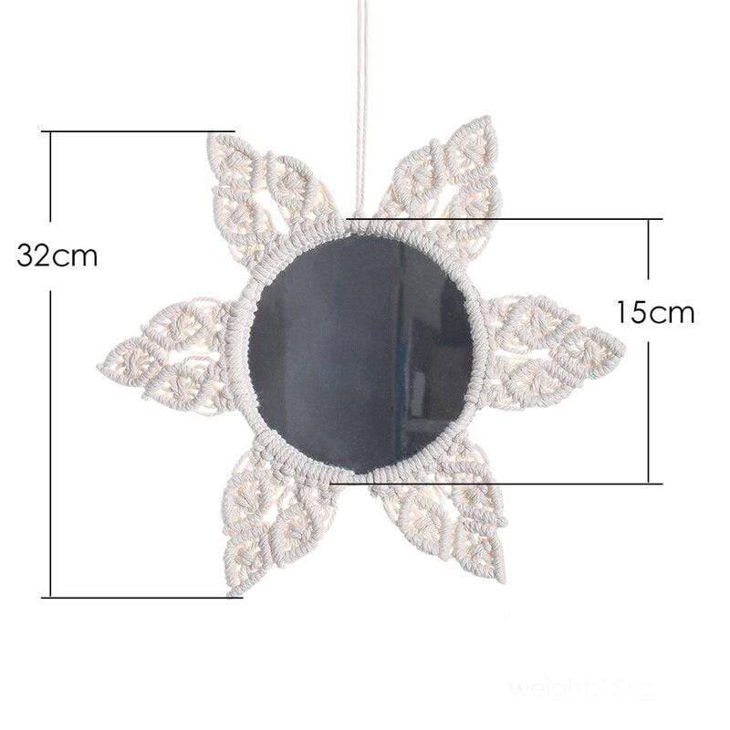 Macrame Spegel (2 Stilar) | Veska