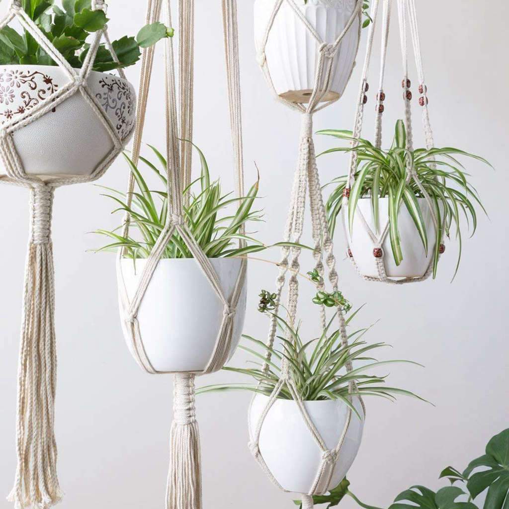 Macrame Växthängare Bundle | Veska