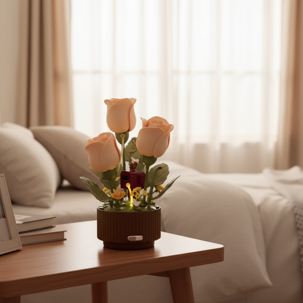 Magic Bloom LED Interaktiv Blomma Lampa | Veska