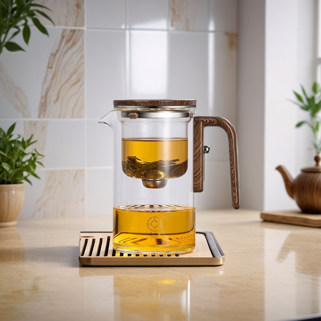 Magic Pot Värmebeständig Glas Teekanna | Veska
