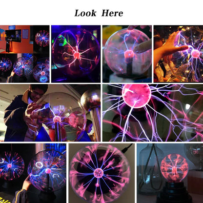 Magic Touch Futuristisk Plasma Lampa | Veska