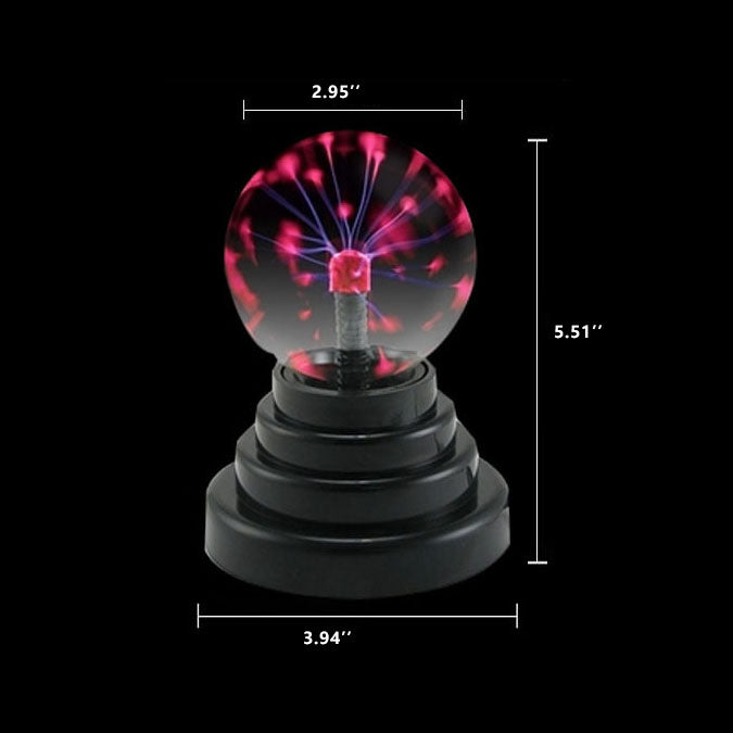 Magisk elektrostatisk jonboll ljus blixboll nattljus atmosfärisk lampa | Veska