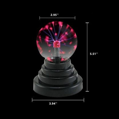 Magisk elektrostatisk jonboll ljus blixboll nattljus atmosfärisk lampa | Veska
