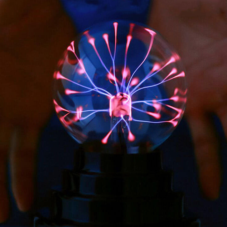 Magisk elektrostatisk jonboll ljus blixboll nattljus atmosfärisk lampa | Veska