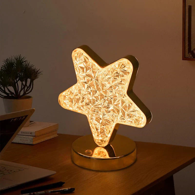 Magisk Kristall Bordslampa med Dimming Funktion - Celestia | Veska
