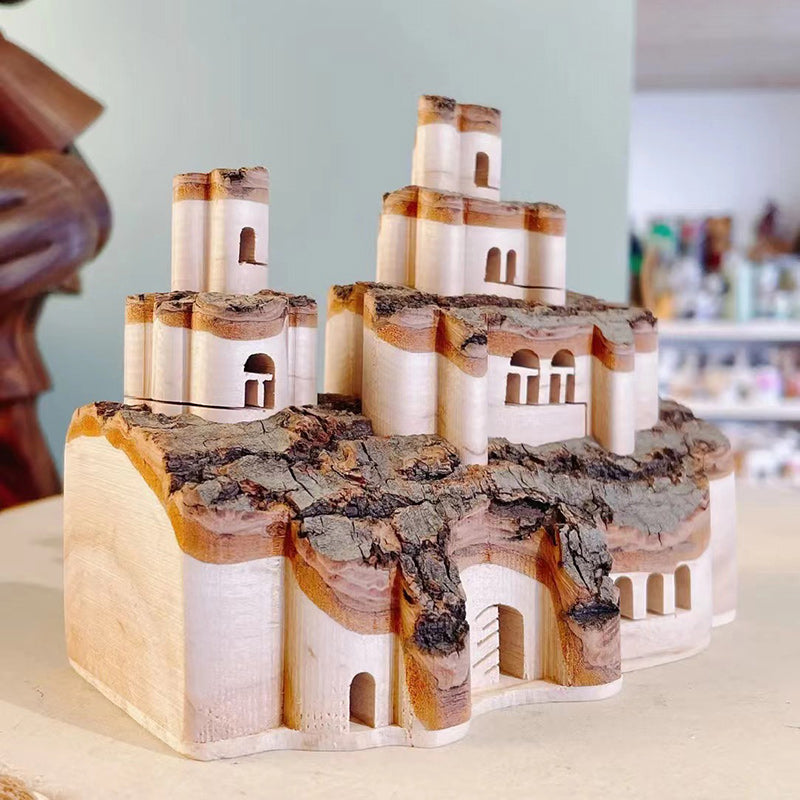 Magiskt Dold Slott Vikbar Miniatyr Dekor | Veska