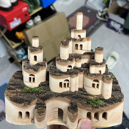 Magiskt Dold Slott Vikbar Miniatyr Dekor | Veska