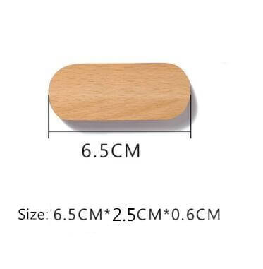 Magnetisk Elegant Trä Nyckelhållare | Veska S
