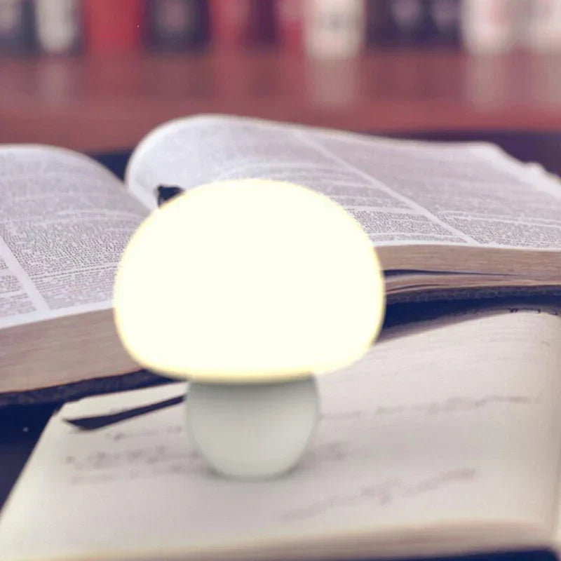 Magnetisk LED Svamp Bordslampa – Dekorativ Nattlampa med Touchkontroll | Veska