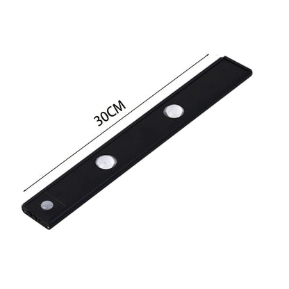 Magnetisk Ljuslist | Veska Svart 30cm 11.8"